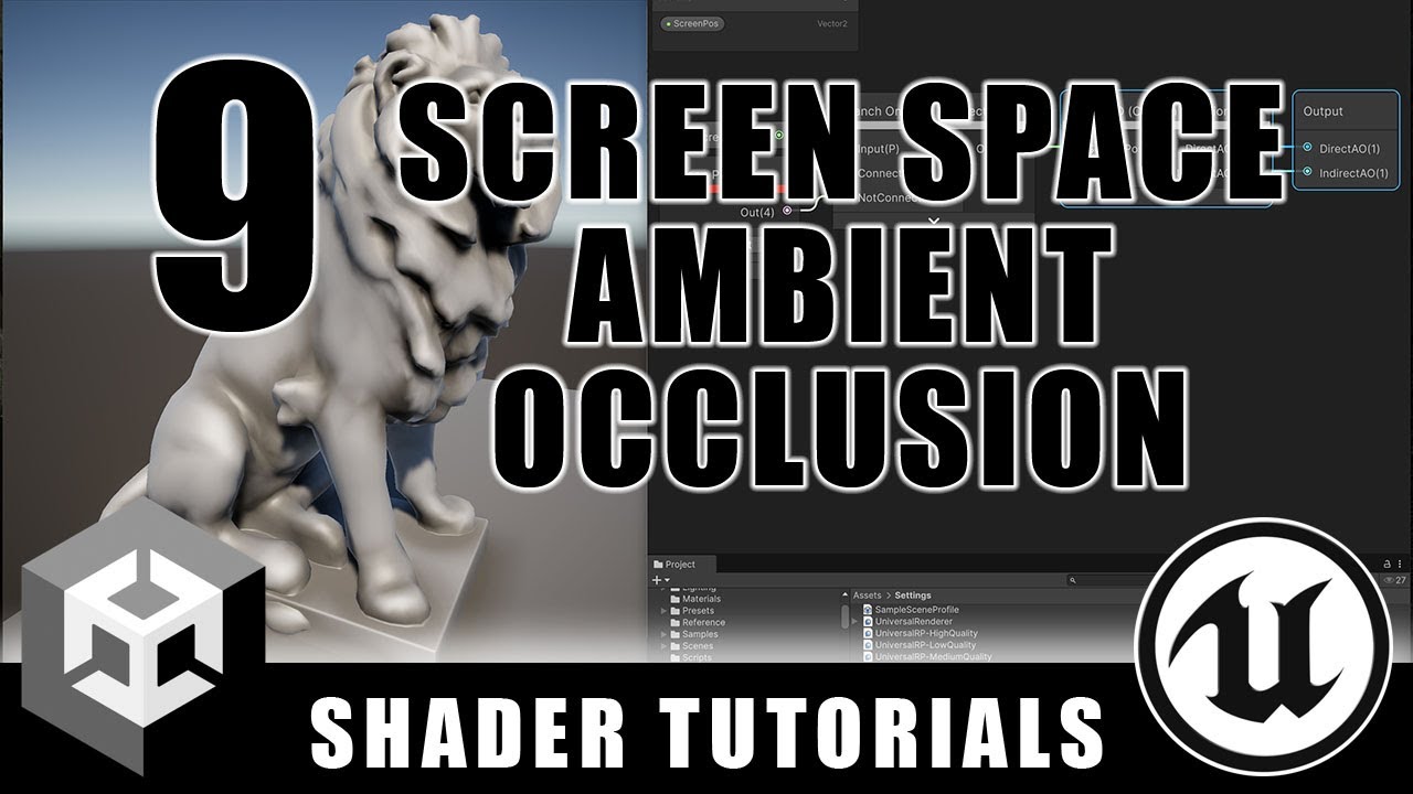 Screen Space Ambient Occlusion - Custom Lighting Models - Episode 9