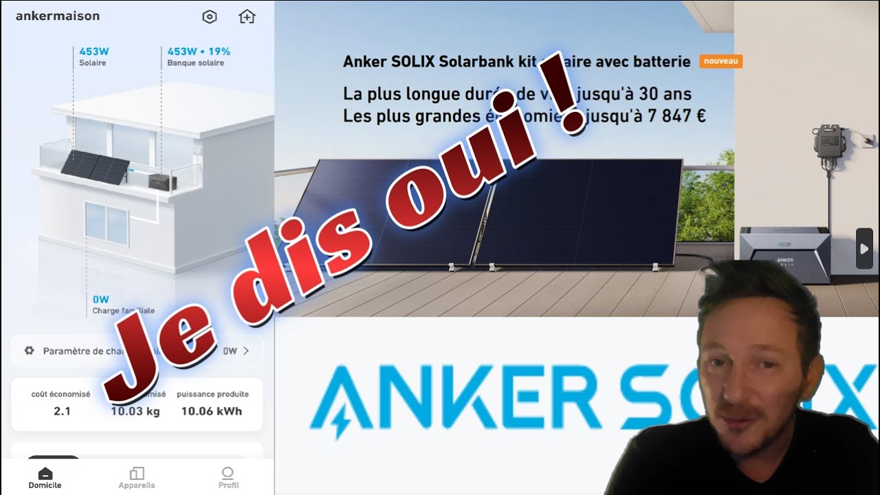 Anker Solix Solarbank ! Un KIT d'Autoconsommation et de stockage. Tests.