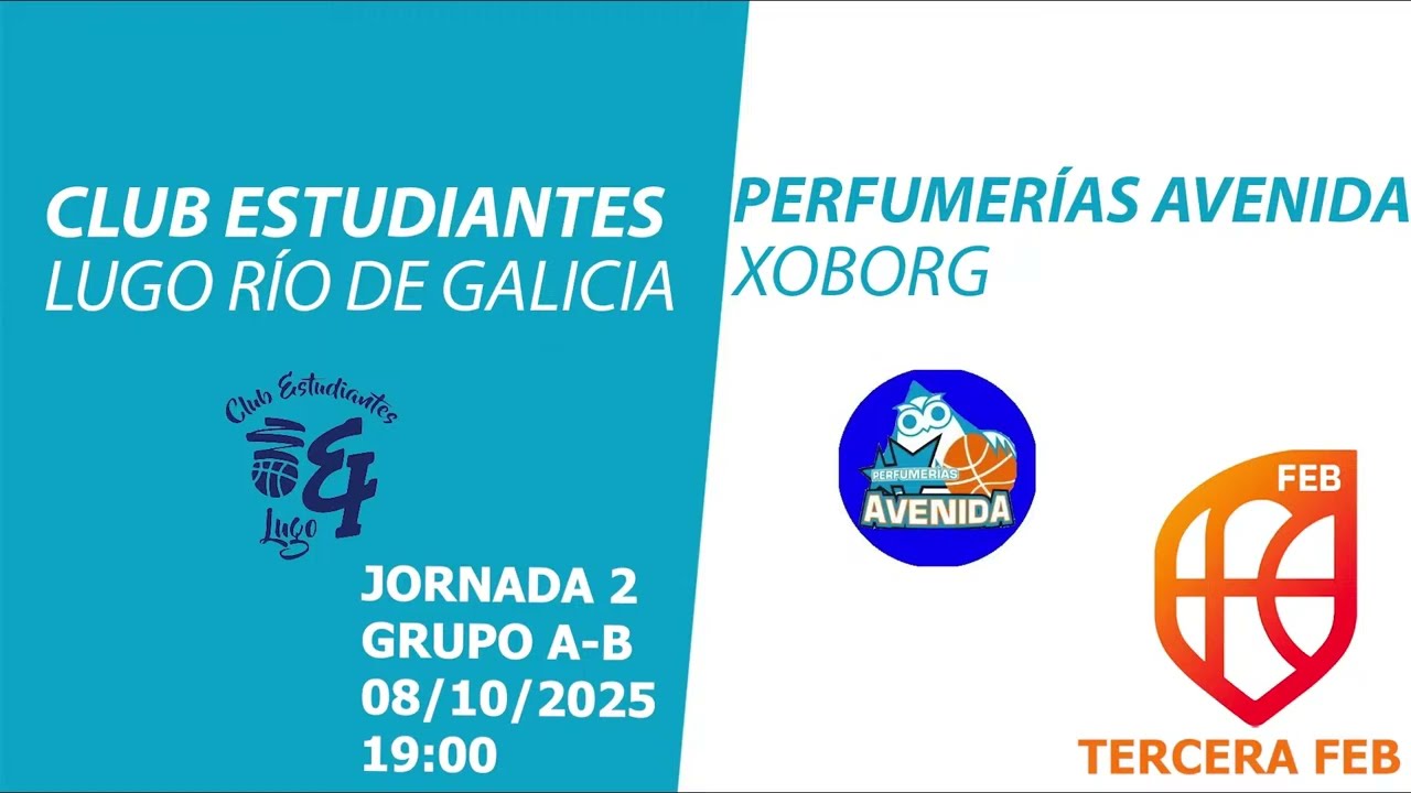 Emisión en directo Club Estudiantes Lugo Río de Galicia vs Perfumerías Avenida Xoborg.
