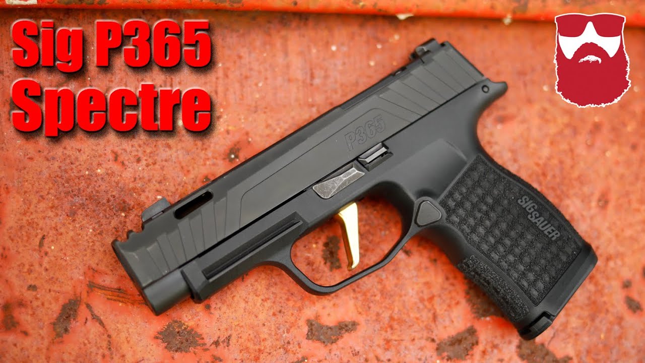 Sig P365XL Spectre Comp Gold First Shots