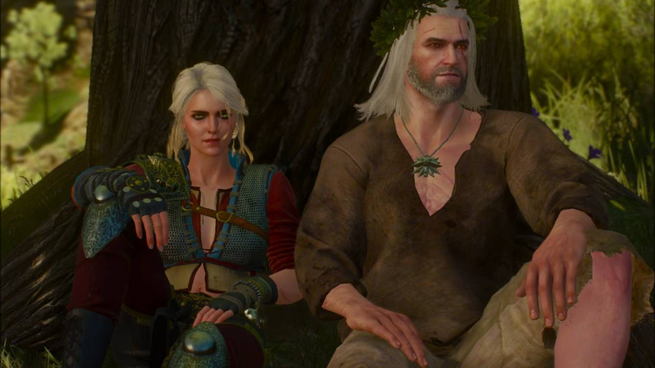 WIEDŹMIN 3 KREW  I WINO CESARZOWA CIRI ODWIEDZA GERALTA UKRYTE ZAKOŃCZENIE