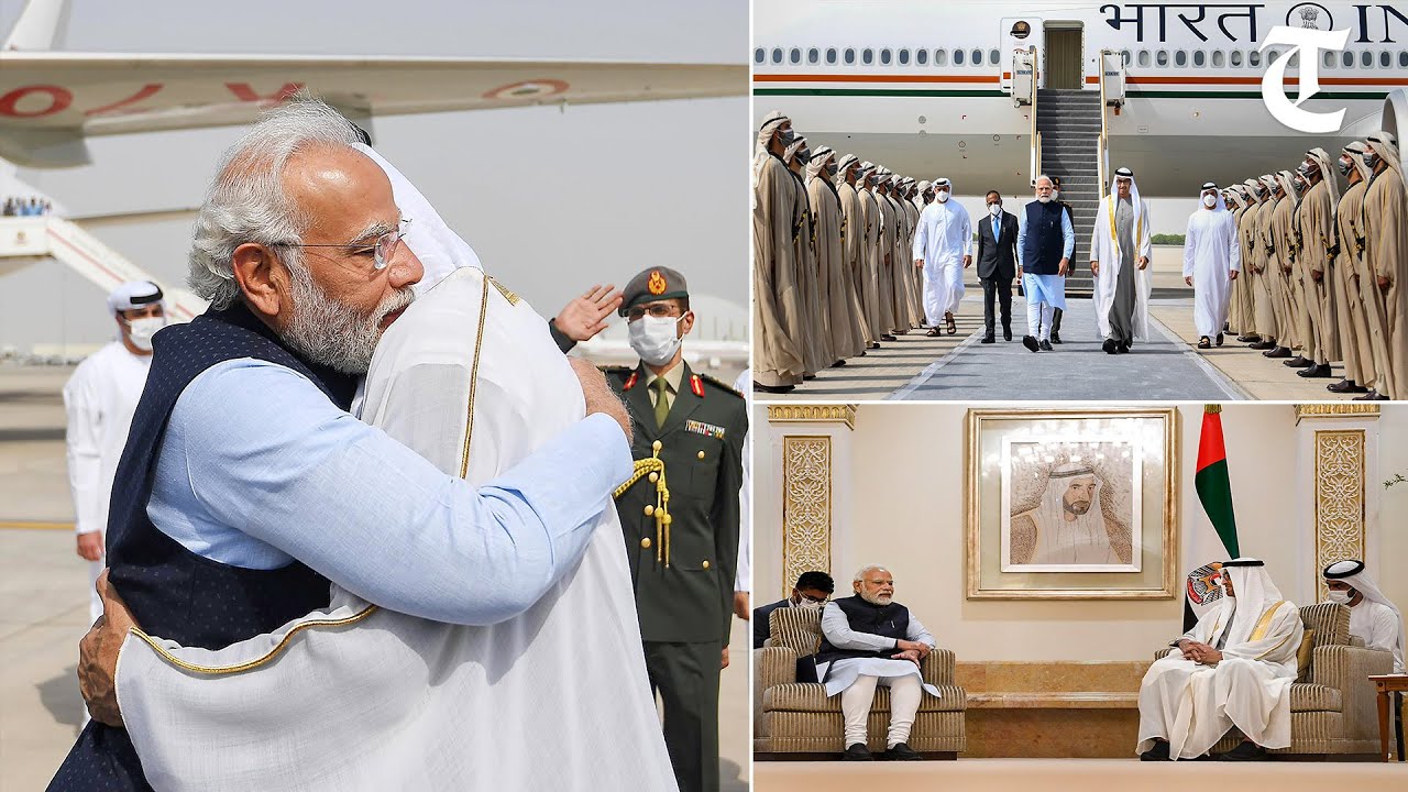 PM Modi meets UAE President Sheikh Mohamed in Abu Dhabi