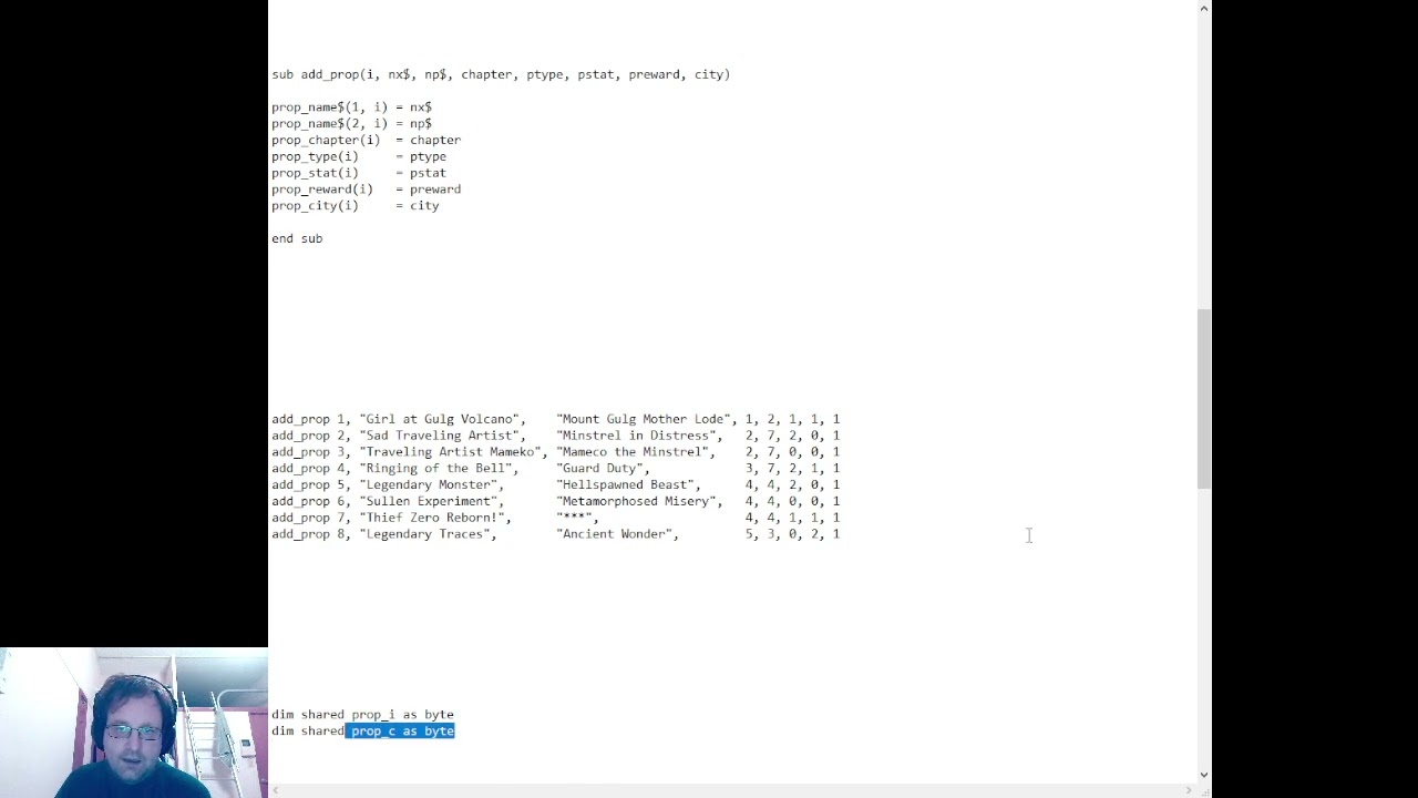 Better data setting, through table routines and abstraction