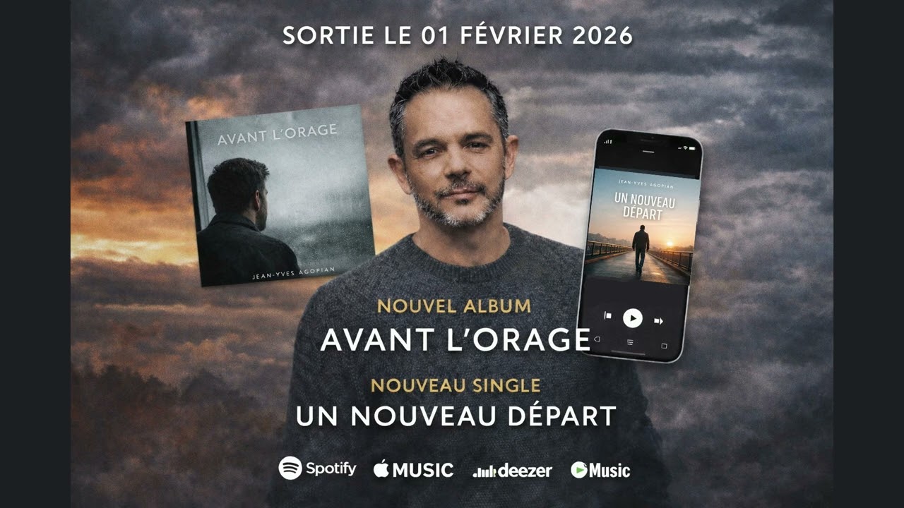 Jean-Yves Agopian - NOUVEL ALBUM & NOUVEAU SINGLE - 01 février 2026
