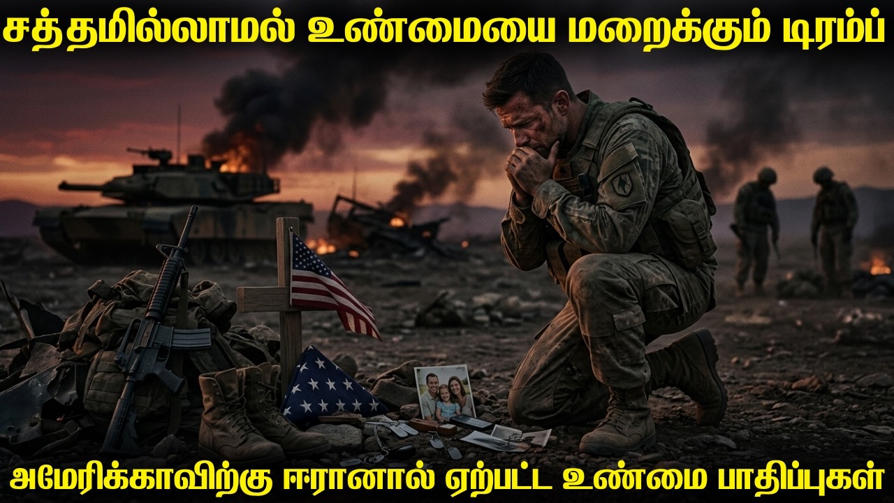 அமெரிக்க ராணுவத்தின் உண்மையான சேதாரம் என்ன | ஈரானுக்கு எதிராக மறைக்கப்படும் அமெரிக்காவின் கணக்குகள்