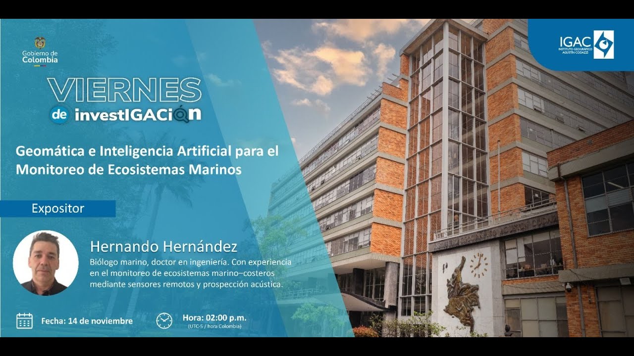 Viernes de investigación - Geomática e Inteligencia Artificial