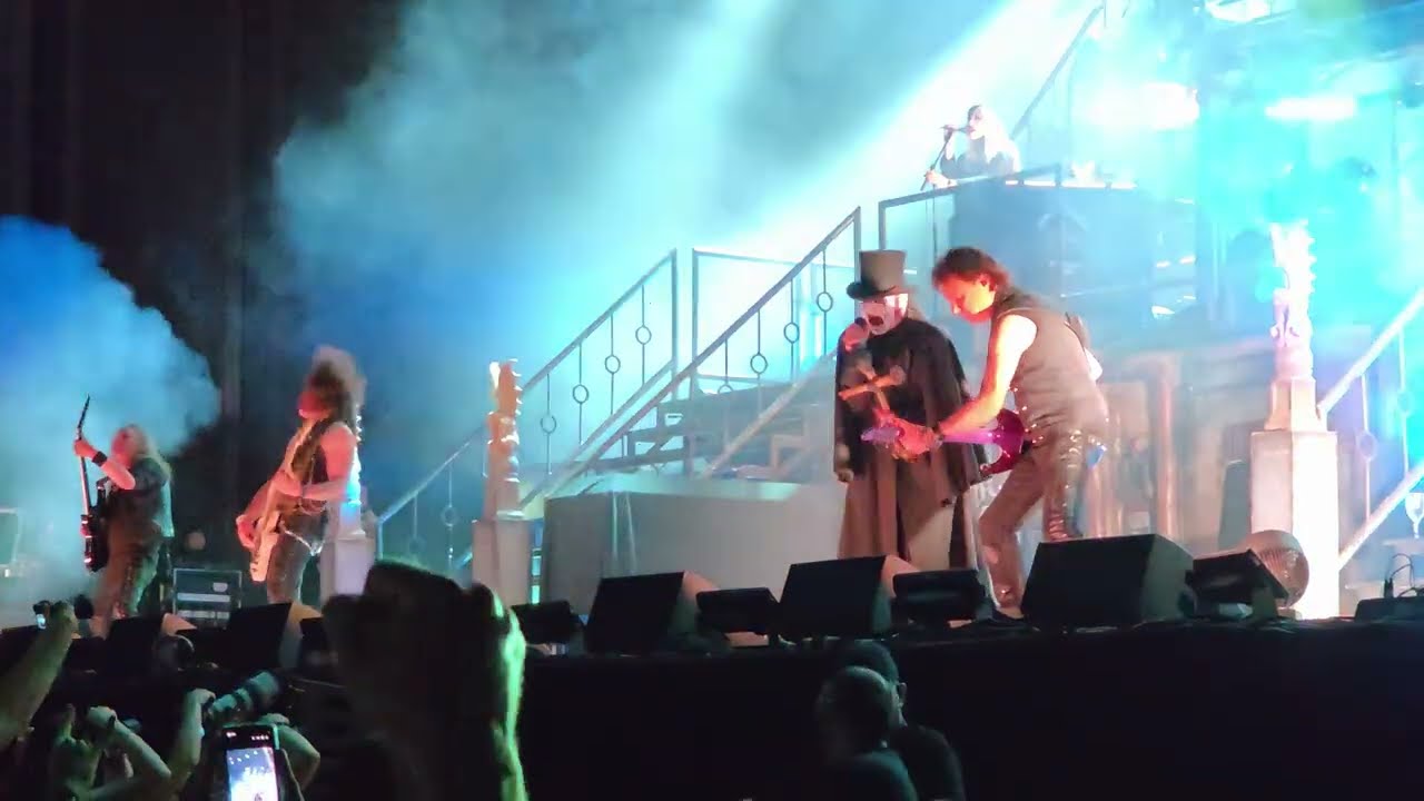 KING DIAMOND - Funeral / Arrival - Live - Greece 10/07/2025