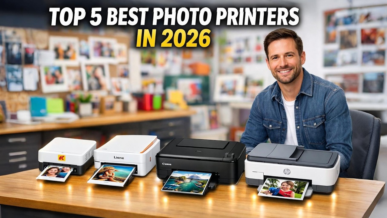 Best Photo Printers 2026 – Top 5 Ranked for Quality & Ink Savings