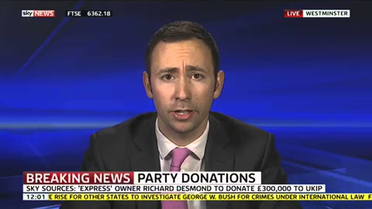 Express Newspaper Owner Donates £300,000 To Ukip