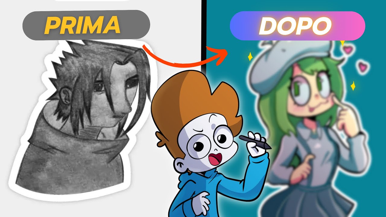 ECCO COME TRASFORMO LE FOTO PROFILO DEGLI ISCRITTI IN DISEGNI ANIMATI! 🎨
