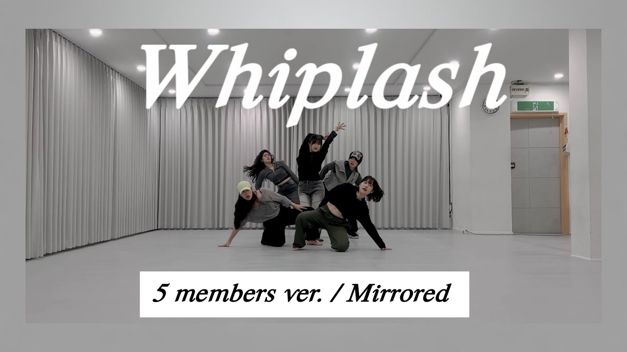 [Mirrored] aespa - Whiplash 5members Ver. #dancepractice #에스파 #dancecover #kpopcover #kpopchallenge