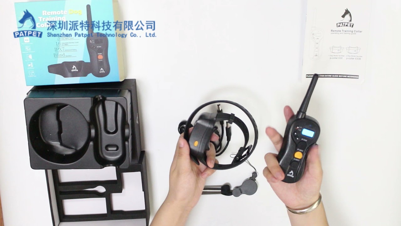 PATPET 630 | How to pairing the training collar?