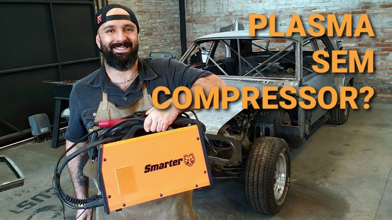 Corte Plasma com Compressor Integrado | Mini Cut 45 P1 Smarter