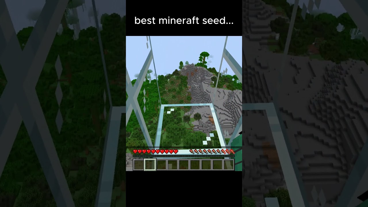 best minecraft seed #minecraft #traprj #gaming