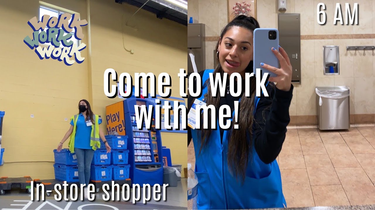 День из жизни в Walmart! СМЕНА В 6 УТРА