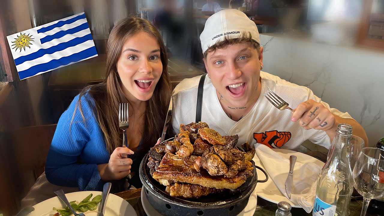 Probando el mejor ASADO de URUGUAY 🇺🇾