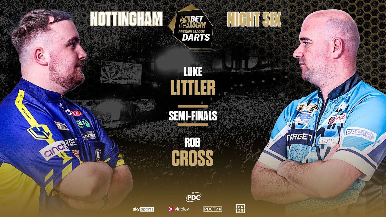 PDC Darts Premier League 2025 - Night 6 - 2025 03 13 - Luke Littler vs Rob Cross HUN