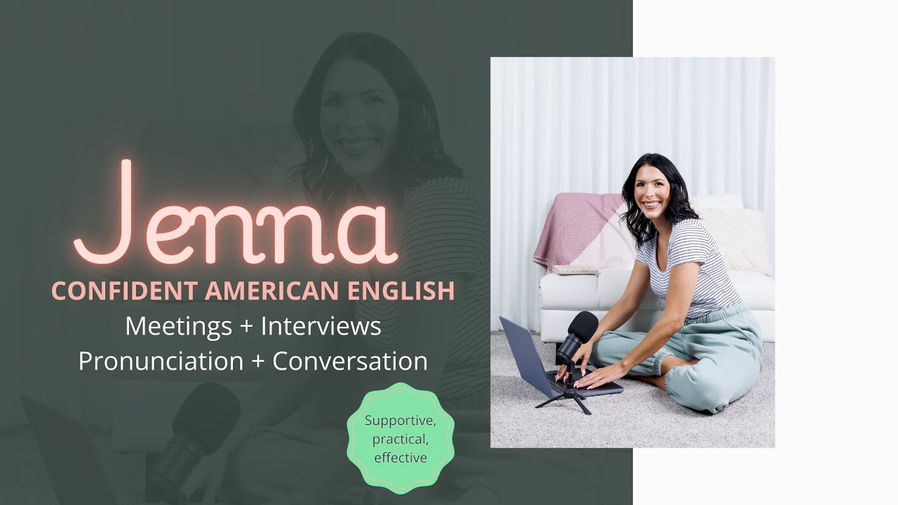 American English Coach | Confidence for Meetings, Interviews + Conversation