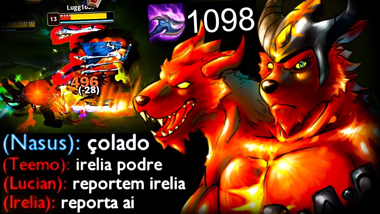 *1098 STACKS* DE NASUS JUNGLE! PENSA NO DANO KKKKK