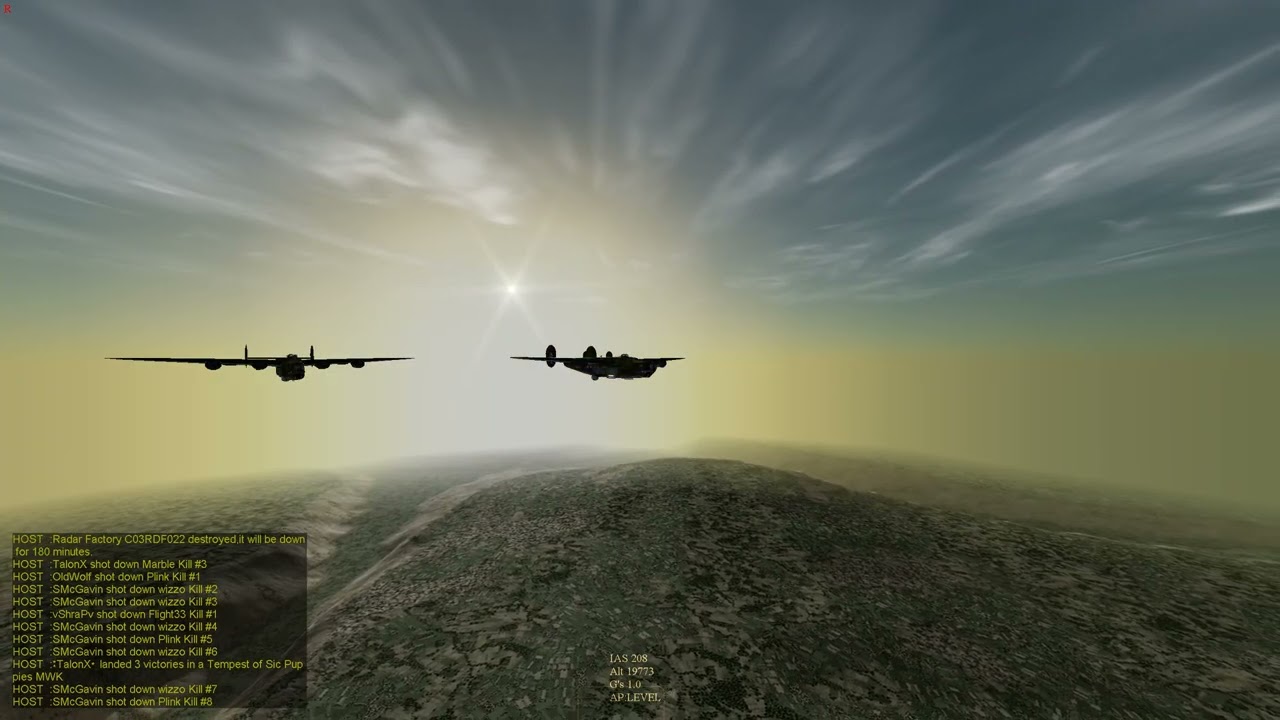 Aces High III - B-24 Radar and AAA Factory Mission