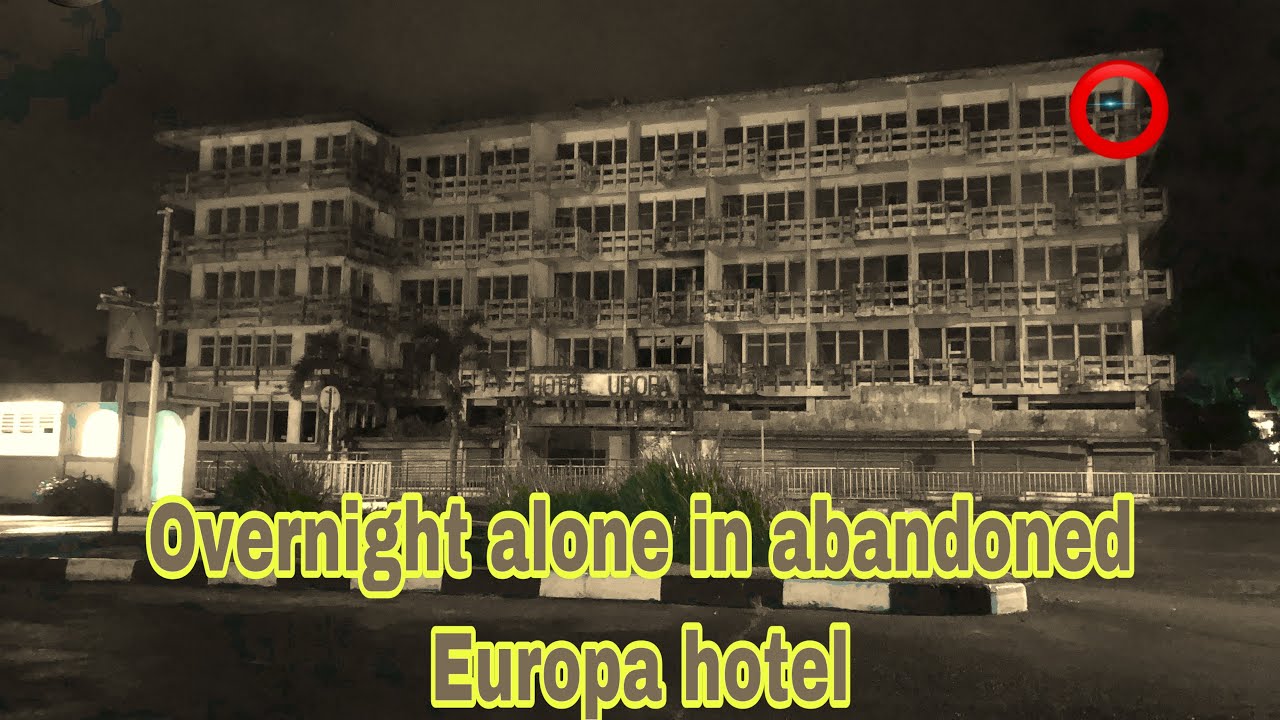 minuit seul à l'hôtel Europa abandonné 😱