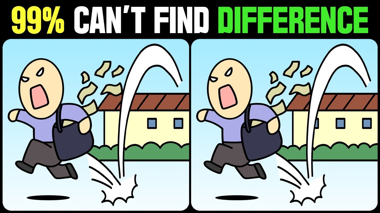 Spot The Difference : Only Genius Find Differences [ Find The Difference #360 ]