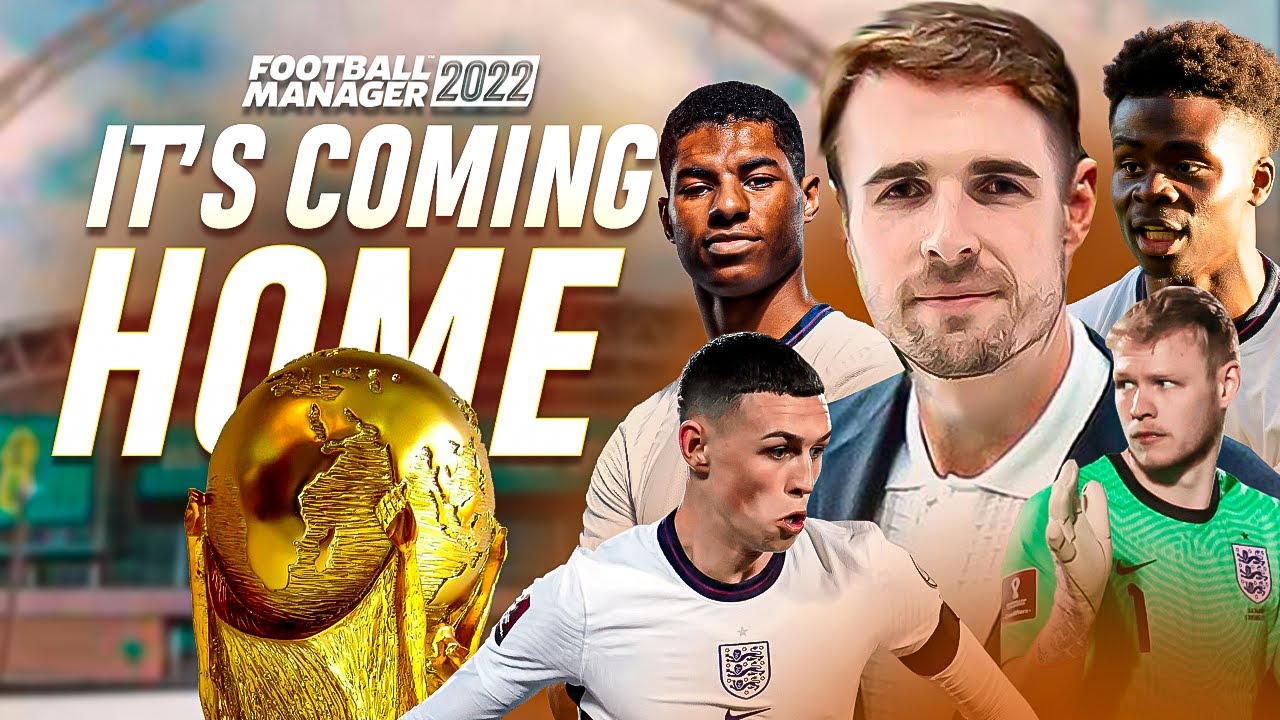 ЧЕМПИОНАТ МИРА ЗА СБОРНУЮ АНГЛИИ В FM 2022 - IT'S COMING HOME