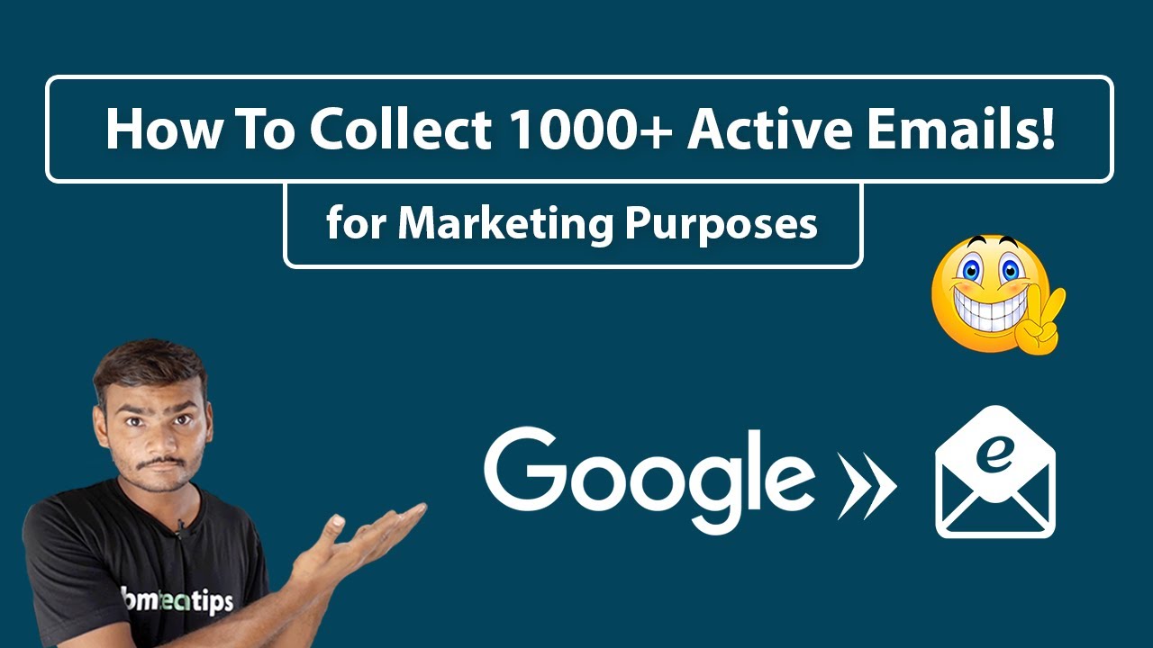 How To Collect 1000+ Active Emails for Marketing Purposes! 📧