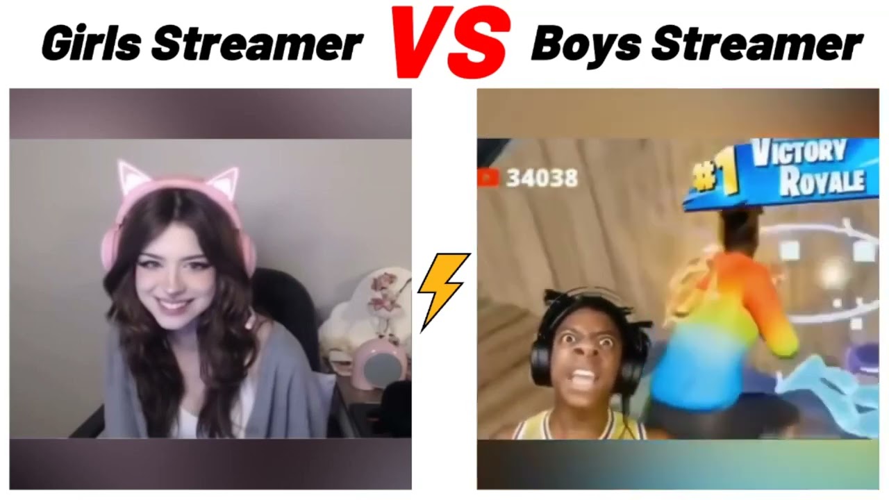 Boys Vs Girls Streamer Memes😂