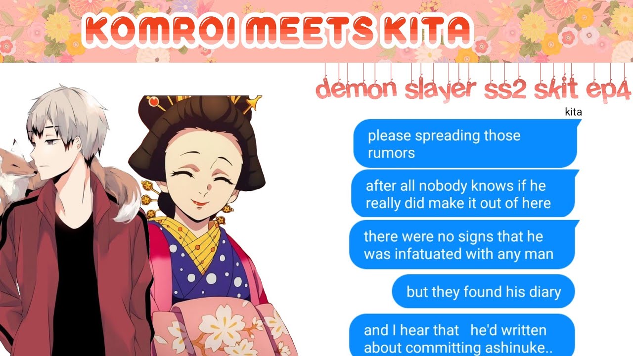 komori meets kita // demon slayer ss2 skit // ep4 // haikyuu text