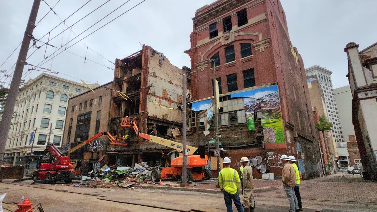 Howard Street Fire Scene One Week Later