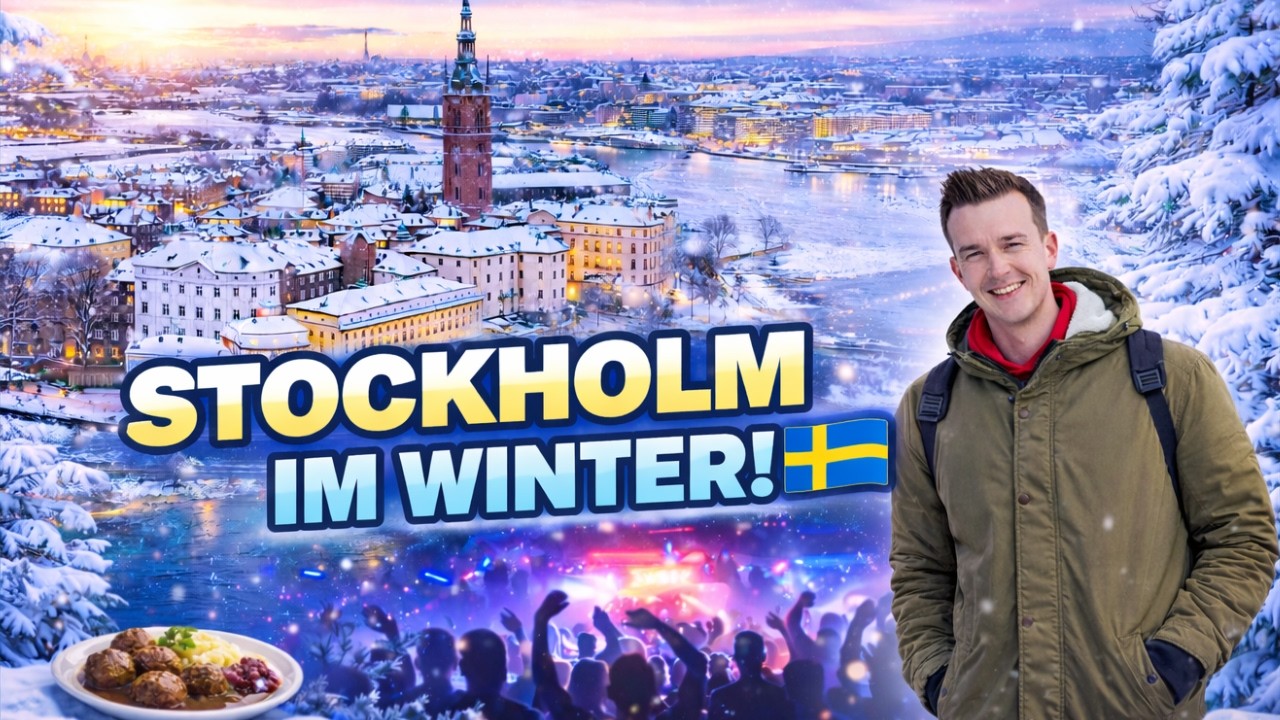 Stockholm VLOG 🇸🇪 3 Tage im Winter - Altstadt, Nightlife & Avicii Experience #stockholm #citytrip