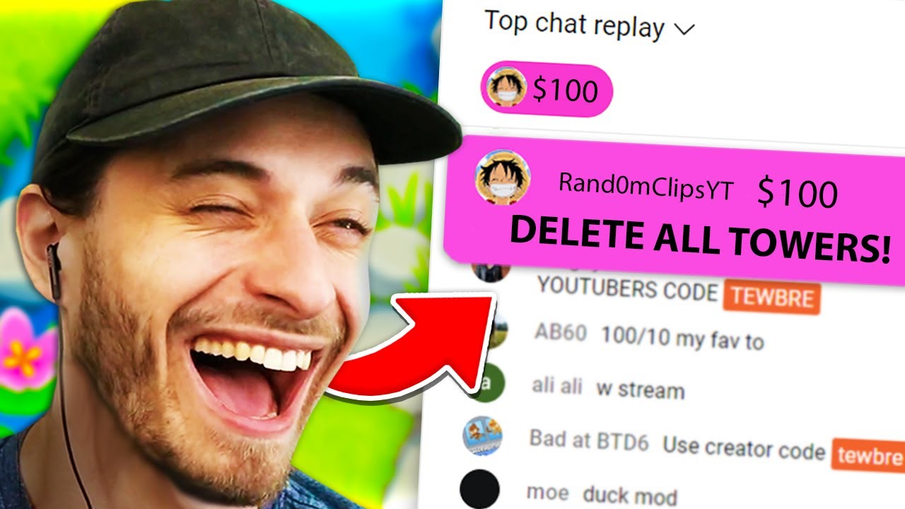 BTD 6 but VIEWERS can SABOTAGE us LIVE!