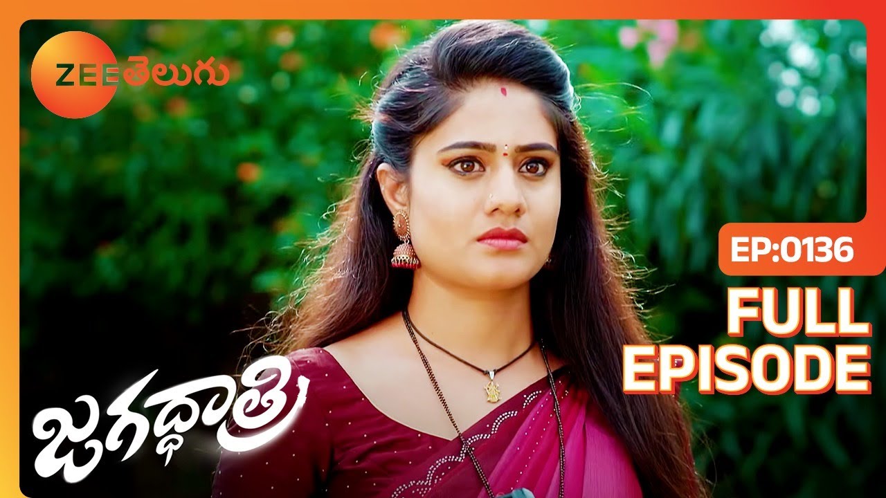 Pen drive నీ చేతికి వస్తుంది | Jagadhatri Telugu | Full Ep 136 | Zee Telugu | 25 Jan 2024