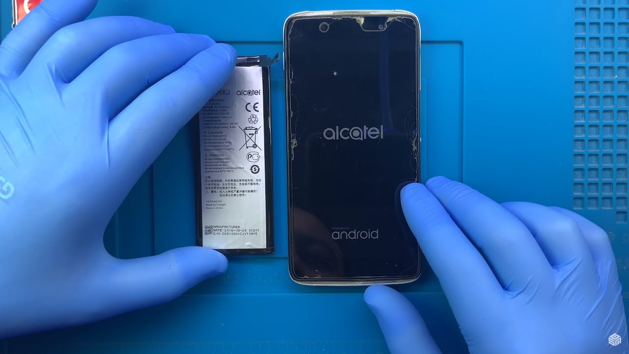 Замена батареи Alcatel Idol 4