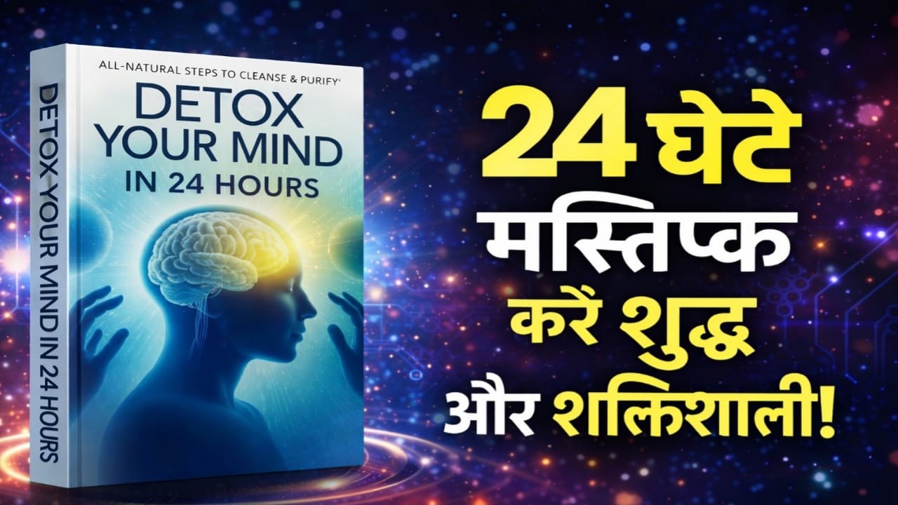 🔥 सिर्फ 24 घंटे में दिमाग Detox! | Mind Reset Formula जो बदल देगा आपकी सोच और जिंदगी 🚀🧠