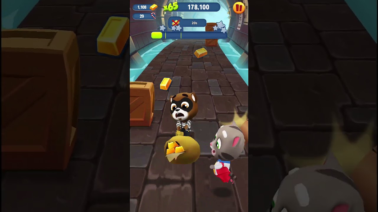 talking tom run 