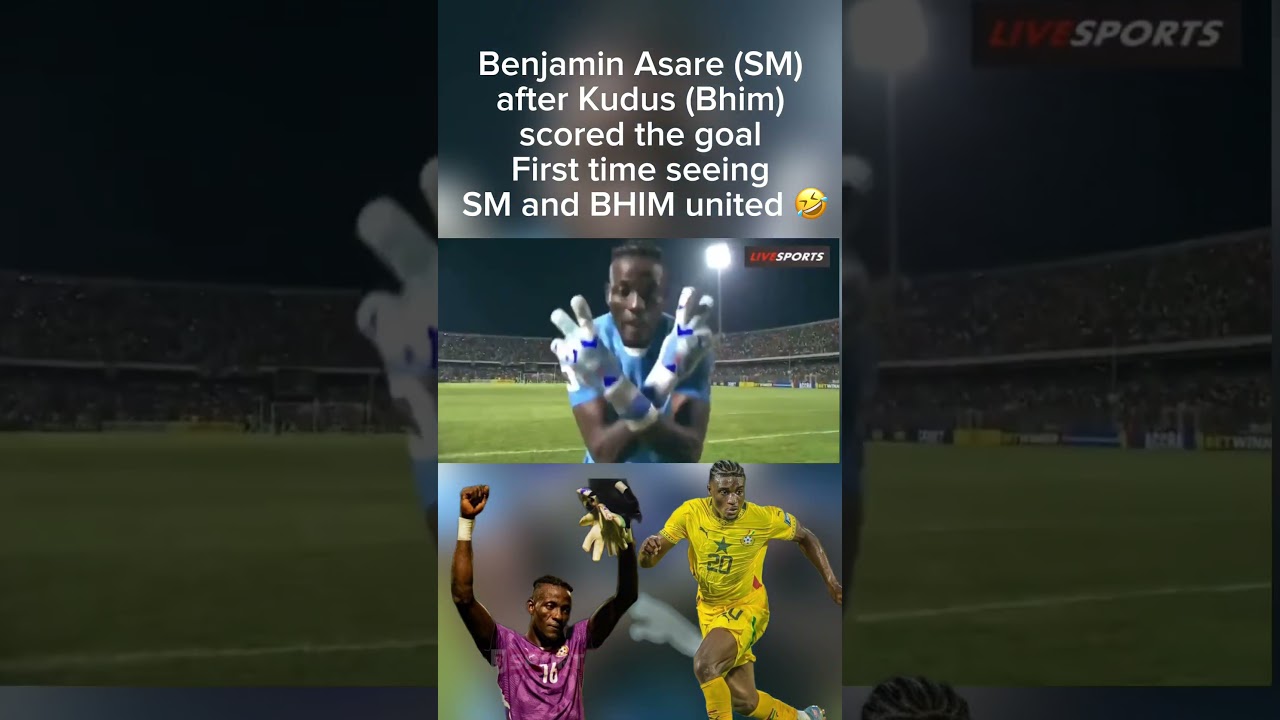 Kudus and Benjamin Asare really brought SM and Bhimnation. #football #ghana #viralshort