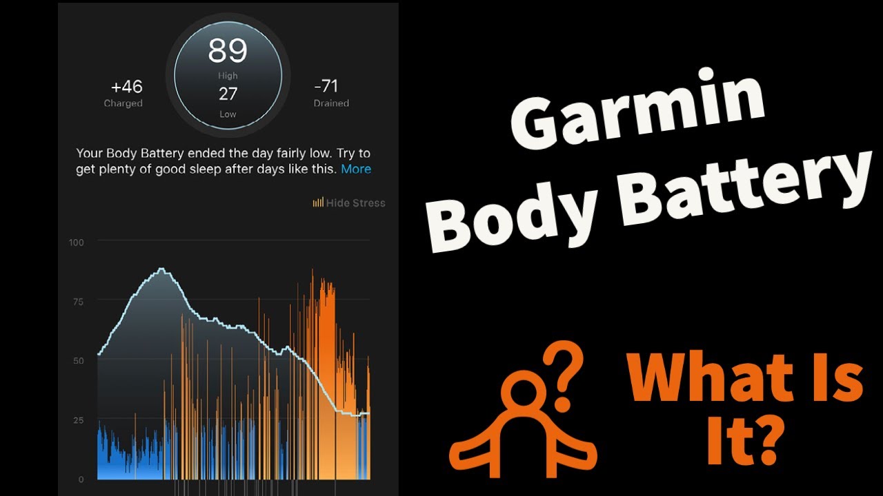 Garmin Body Battery — Что это? — Как работает Garmin Body Battery? Физиотерапевт объясняет