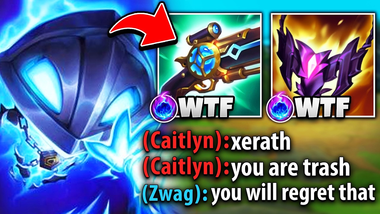 THIS TOXIC CAITLYN TRASH TALKS ALL GAME... SO I HAD TO SHUT HER UP