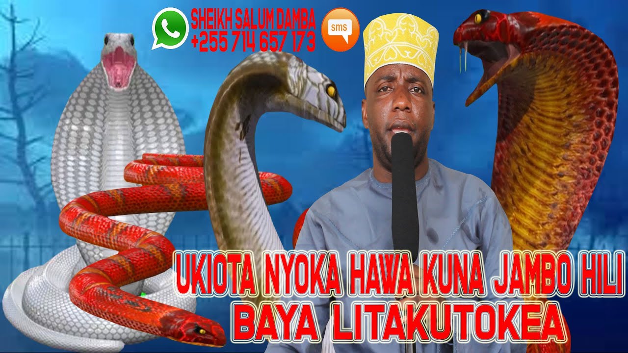 Ukiota nyoka Hawa kuna jambo hili baya litakutokea