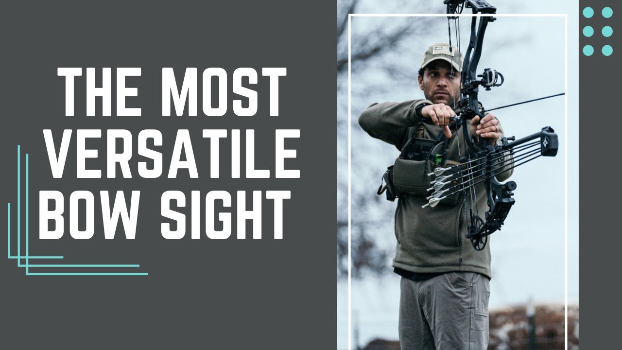 Option 6S Bow Sight: Slider & Multi Pin ALL IN 1!