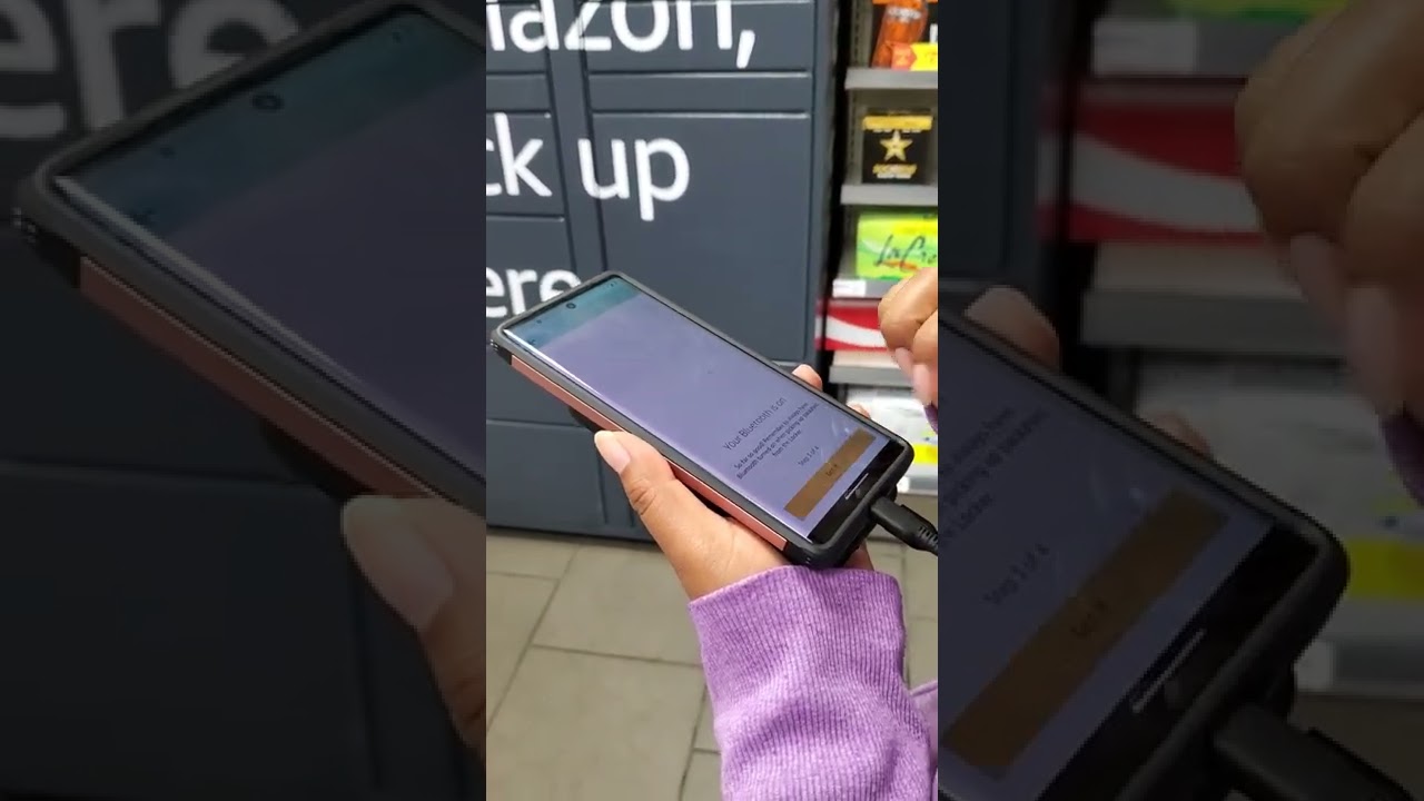 Amazon locker at 7-Eleven