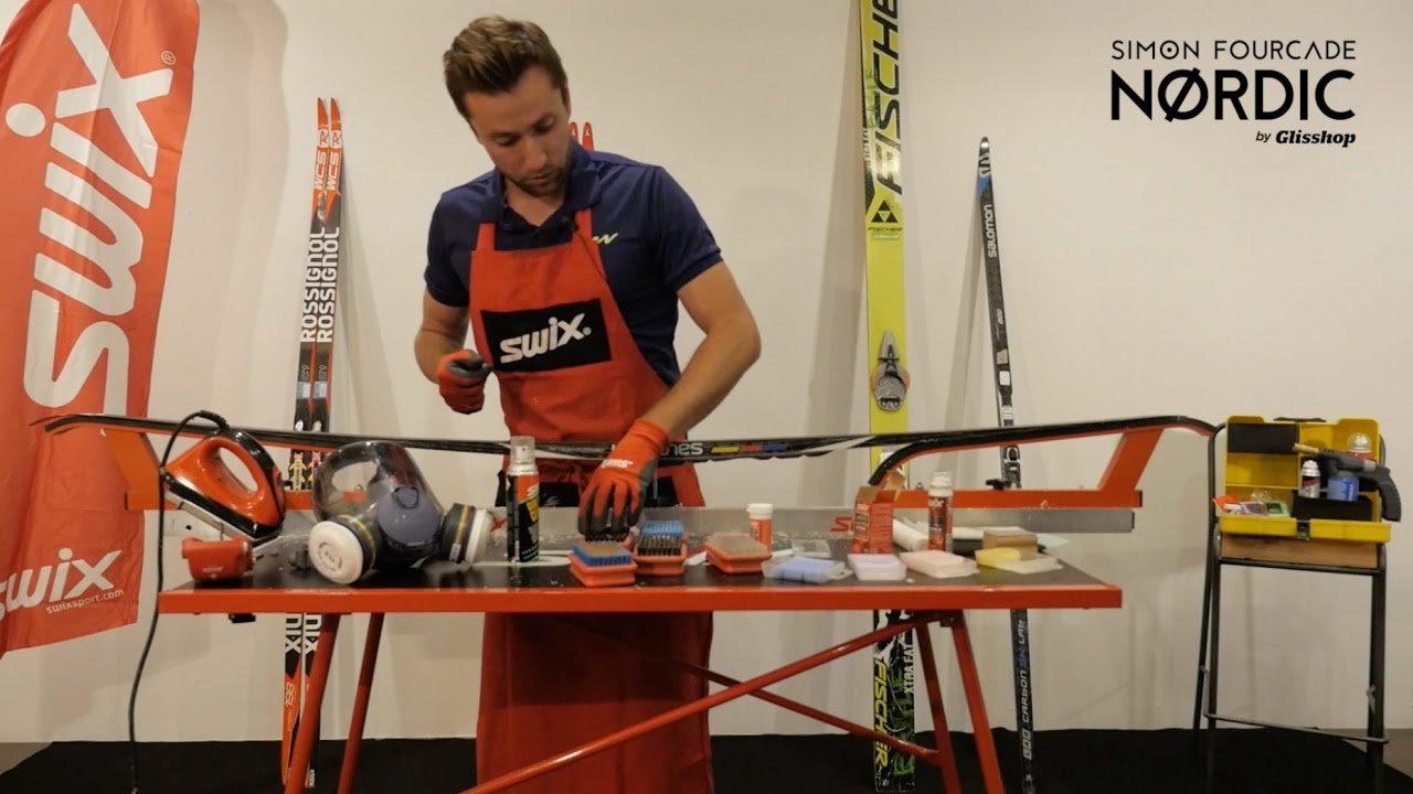 Tutoriel Simon Fourcade Nordic : Fartage Compétition Poudre / Cera Raclage Brossage