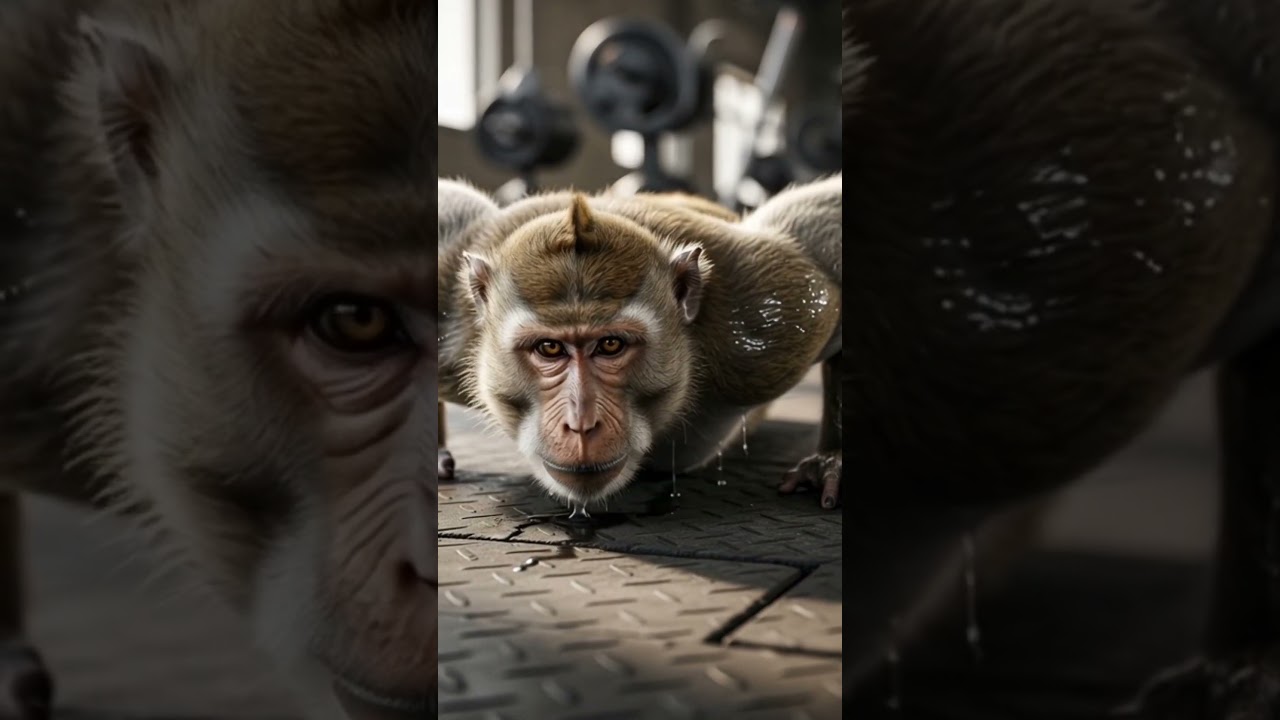 Gym Monkey: The Strongest Monkey in the World 💪🐵 
