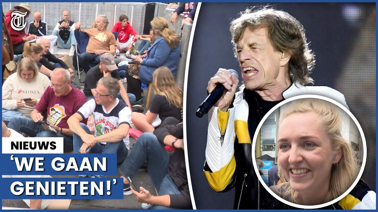 Rolling Stones-fan: 'Check elk half uur of er niemand dood is'