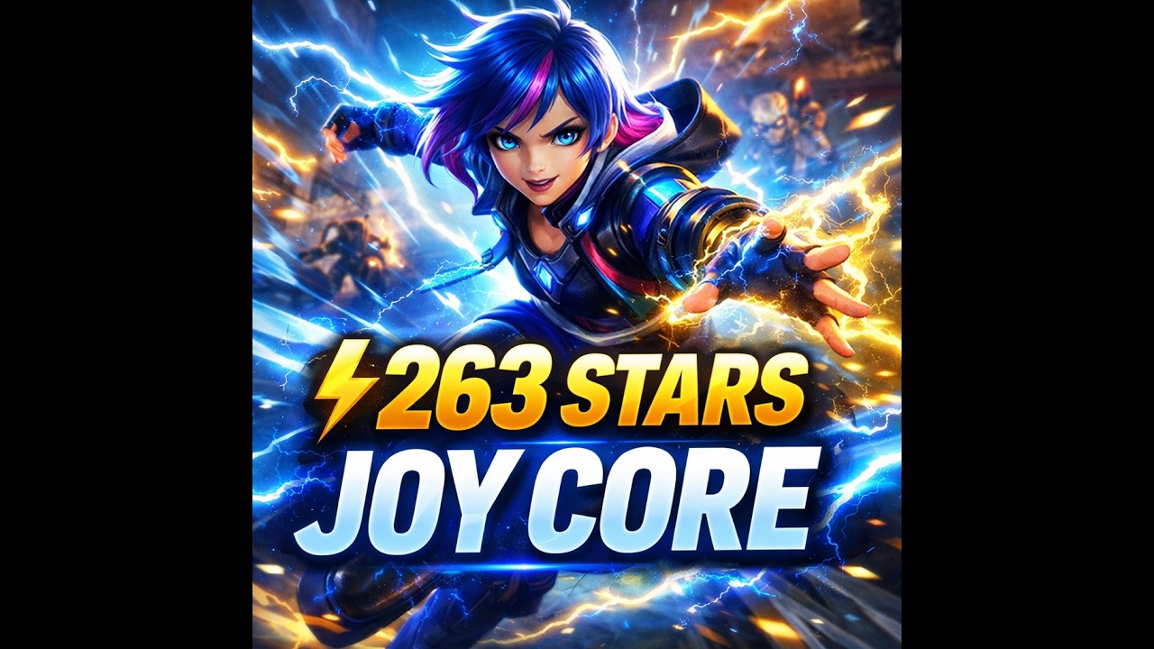 JOY CORE 263 STARS! INSANE DAMAGE & FAST HANDS | Mobile Legends