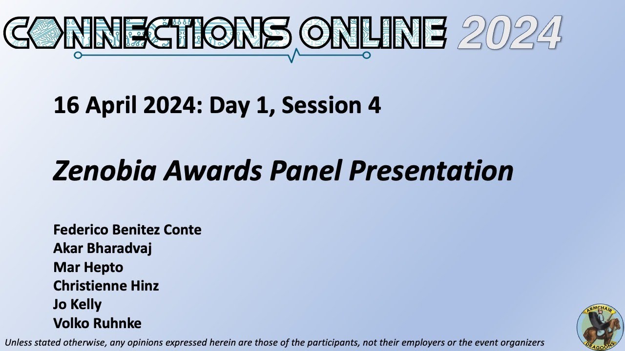 CO24 D1S4: Zenobia Awards Panel Presentation