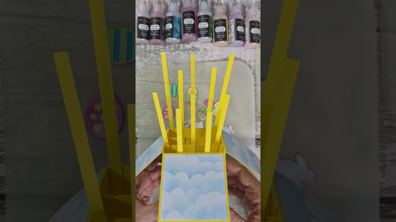 Creative Expressions: Easter Pop-up Box Card Tutorial | Fun-fold Interactive Card | Cardmaking