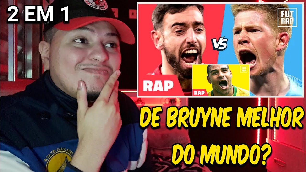 ♫ DE BRUYNE vs BRUNO FERNANDES (ft. FutPar&oacute;dias) & RAP DO ADRIANO | REACT 879